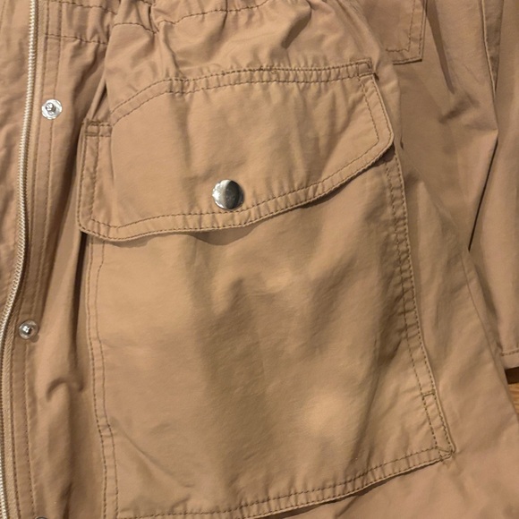 J. Crew Hooded Anorak Jacket in Camel - Picture 3 of 4